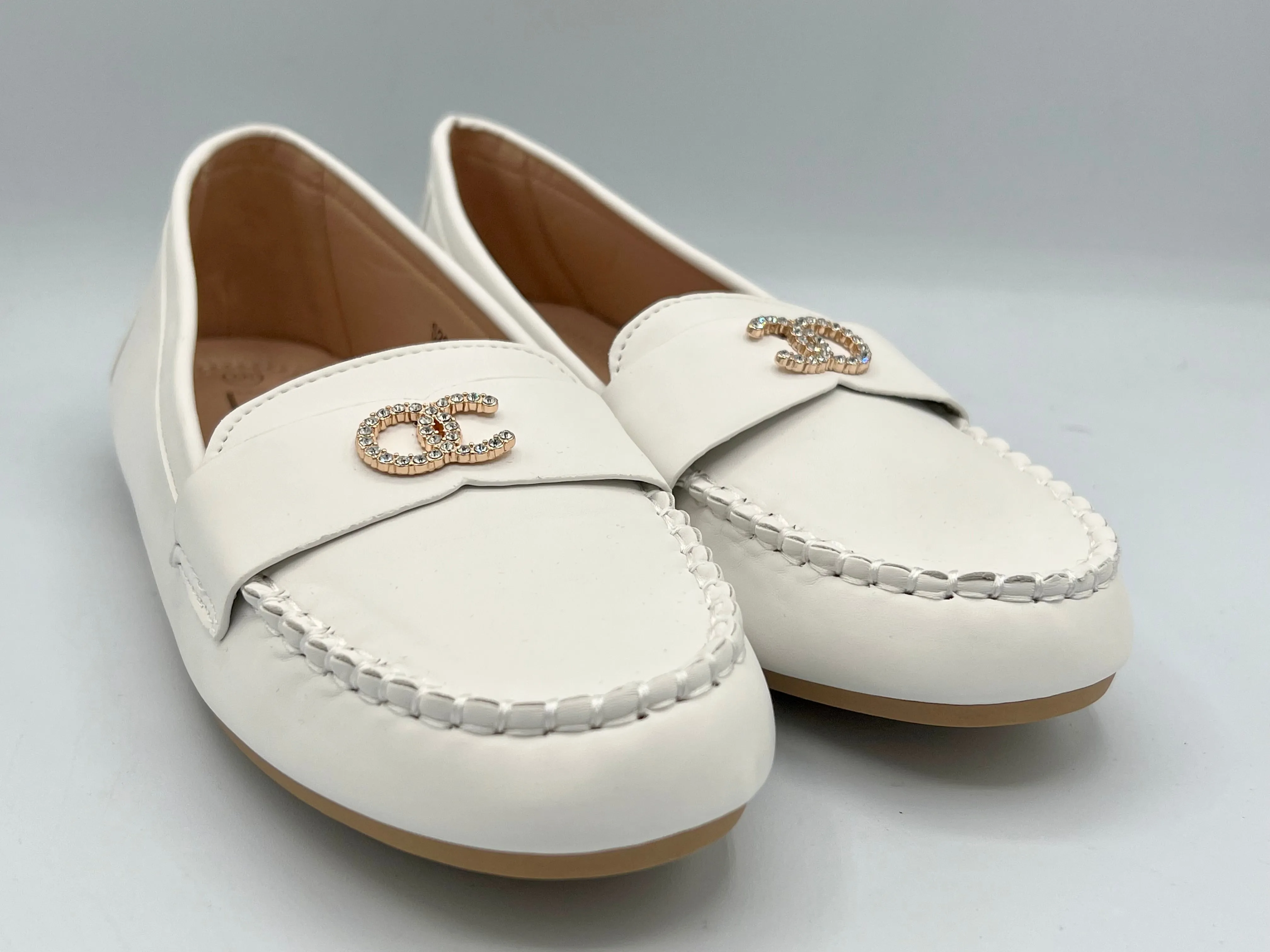Coco loafers - white